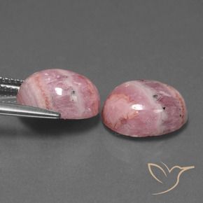 Shop natural 13.19ct Multicolore Rhodochrosite gems, ovale, from Afrique du Sud at GemSelect. In stock, global shipping!
