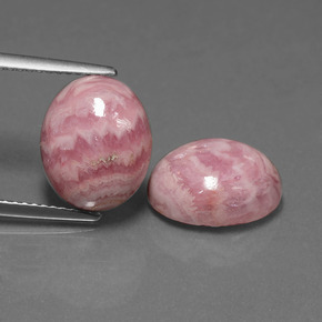 Achetez naturel ct multicolore rhodochrosite gems, coupe ovale, en provenance afrique du sud chez gemselect. en stock, livraison internationale!