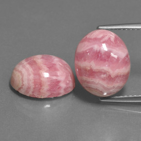 Achetez naturel ct Multicolore Rhodochrosite gems, Coupe ovale, En provenance Afrique du Sud chez GemSelect. En stock, livraison internationale!