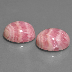 Achetez naturel ct Multicolore Rhodochrosite gems, Coupe ovale, En provenance Afrique du Sud chez GemSelect. En stock, livraison internationale!