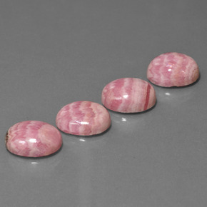 Achetez naturel ct Multicolore Rhodochrosite gems, Coupe ovale, En provenance Afrique du Sud chez GemSelect. En stock, livraison internationale!