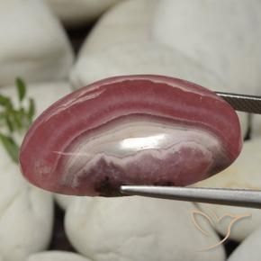 Rhodochrosite Multicolore naturelle Fantaisie, 40.18 ct, Translucide