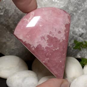 Rhodochrosite Multicolore naturelle En forme de poire, 219.58 ct, Opaque