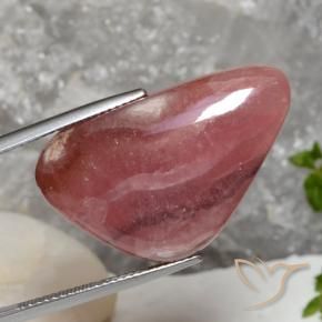 Rhodochrosite Multicolore naturelle Trillion, 29.00 ct, Translucide