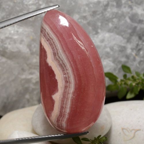 44.32ct Naturel Multicolore Rhodochrosite, Fantaisie, Translucide