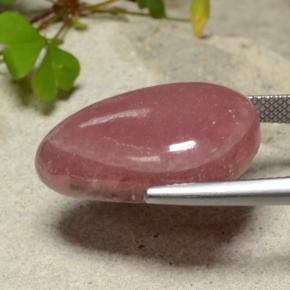 Rhodochrosite multicolore naturelle forme fantaisie, 24,46 ct, translucide
