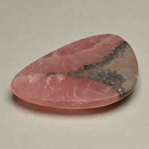 Rhodochrosite multicolore naturelle forme fantaisie, 48,45 ct, translucide