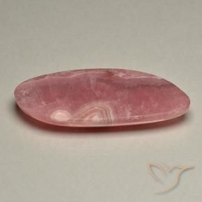 Rhodochrosite Multicolore naturelle Fantaisie, 52.60 ct, Translucide