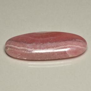 Rhodochrosite Multicolore naturelle Coupe ovale, 39.26 ct, Translucide