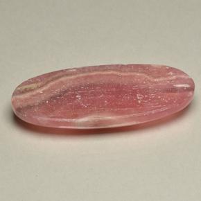Rhodochrosite Multicolore naturelle Coupe ovale, 39.26 ct, Translucide