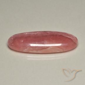 Rhodochrosite Multicolore naturelle ovale, 46.22 ct, Translucide