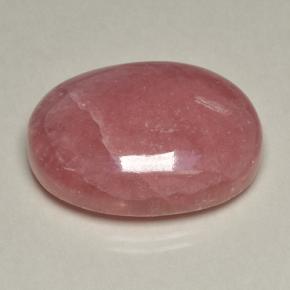 Rhodochrosite Multicolore naturelle Coupe ovale, 60.09 ct, Translucide