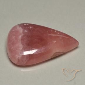 Rhodochrosite Multicolore naturelle En forme de poire, 28.99 ct, Translucide