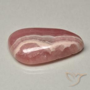 Rhodochrosite Multicolore naturelle Fantaisie, 30.40 ct, Translucide