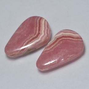 Achetez naturel 16.99ct Multicolore Rhodochrosite gems, En forme de poire, En provenance Afrique du Sud chez GemSelect. En stock, livraison internationale!