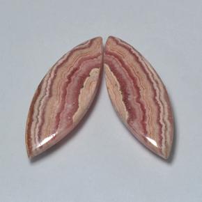 Achetez naturel 17,70ct multicolore rhodochrosite gems, marquise, en provenance afrique du sud chez gemselect. en stock, livraison internationale!