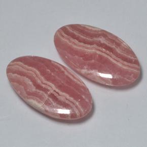 Achetez naturel 17,78ct multicolore rhodochrosite gems, coupe ovale, en provenance afrique du sud chez gemselect. en stock, livraison internationale!