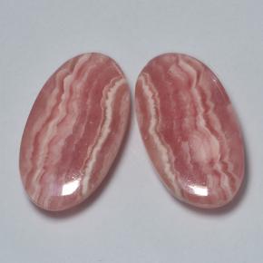Achetez naturel 17,81ct multicolore rhodochrosite gems, coupe ovale, en provenance afrique du sud chez gemselect. en stock, livraison internationale!