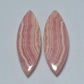 Achetez naturel 19.94ct Multicolore Rhodochrosite gems, Marquise, En provenance Afrique du Sud chez GemSelect. En stock, livraison internationale!