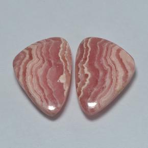 Achetez naturel 20,48ct multicolore rhodochrosite gems, forme fantaisie, en provenance afrique du sud chez gemselect. en stock, livraison internationale!