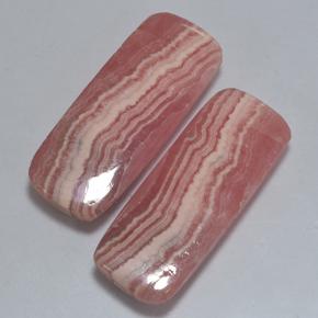 Achetez naturel 27.45ct Multicolore Rhodochrosite gems, Coupe coussin, En provenance Afrique du Sud chez GemSelect. En stock, livraison internationale!