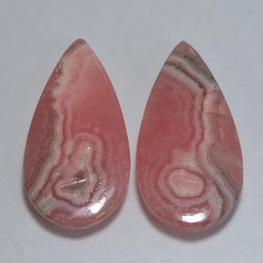 Achetez naturel 29,04ct multicolore rhodochrosite gems, en forme de poire, en provenance afrique du sud chez gemselect. en stock, livraison internationale!