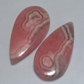 Achetez naturel 29,04ct multicolore rhodochrosite gems, en forme de poire, en provenance afrique du sud chez gemselect. en stock, livraison internationale!