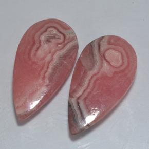 Achetez naturel 29,04ct multicolore rhodochrosite gems, en forme de poire, en provenance afrique du sud chez gemselect. en stock, livraison internationale!