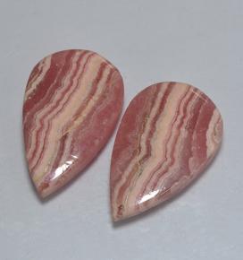 Achetez naturel 30,41ct multicolore rhodochrosite gems, en forme de poire, en provenance afrique du sud chez gemselect. en stock, livraison internationale!