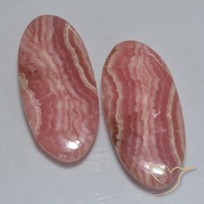 Shop natural 32.47ct Multicolore Rhodochrosite gems, ovale, from Afrique du Sud at GemSelect. In stock, global shipping!