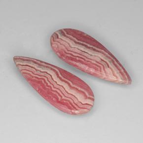 Achetez naturel 21.46ct Multicolore Rhodochrosite gems, En forme de poire, En provenance Afrique du Sud chez GemSelect. En stock, livraison internationale!