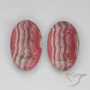 Achetez naturel 22,29ct multicolore rhodochrosite gems, coupe ovale, en provenance afrique du sud chez gemselect. en stock, livraison internationale!