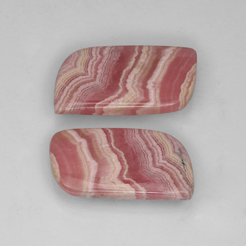Achetez naturel 22,66ct multicolore rhodochrosite gems, forme fantaisie, en provenance afrique du sud chez gemselect. en stock, livraison internationale!