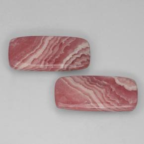 Achetez naturel 24.93ct Multicolore Rhodochrosite gems, Coupe coussin, En provenance Afrique du Sud chez GemSelect. En stock, livraison internationale!