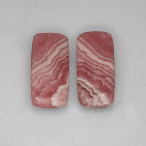 Achetez naturel 24.93ct Multicolore Rhodochrosite gems, Coupe coussin, En provenance Afrique du Sud chez GemSelect. En stock, livraison internationale!