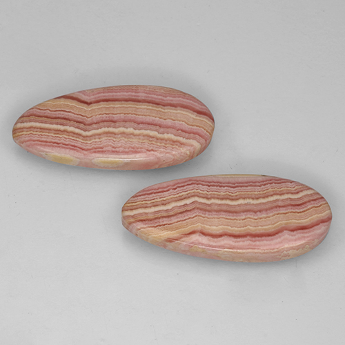 Achetez naturel 25,48ct multicolore rhodochrosite gems, en forme de poire, en provenance afrique du sud chez gemselect. en stock, livraison internationale!