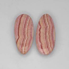 Achetez naturel 25,48ct multicolore rhodochrosite gems, en forme de poire, en provenance afrique du sud chez gemselect. en stock, livraison internationale!