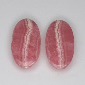 Achetez naturel 13,61ct multicolore rhodochrosite gems, coupe ovale, en provenance afrique du sud chez gemselect. en stock, livraison internationale!