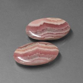 Achetez naturel 15,62ct multicolore rhodochrosite gems, coupe ovale, en provenance afrique du sud chez gemselect. en stock, livraison internationale!