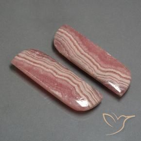 Shop natural 46.65ct Multicolore Rhodochrosite gems, Fantaisie, from Afrique du Sud at GemSelect. In stock, global shipping!
