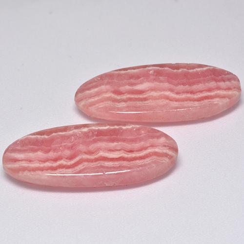 Achetez naturel 21,35ct multicolore rhodochrosite gems, coupe ovale, en provenance afrique du sud chez gemselect. en stock, livraison internationale!