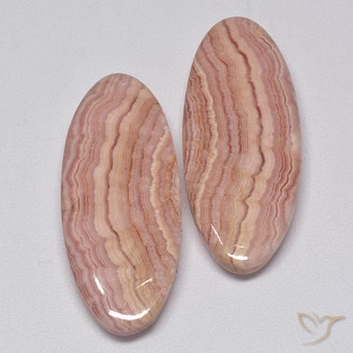 Shop natural 26.79ct Multicolore Rhodochrosite gems, ovale, from Afrique du Sud at GemSelect. In stock, global shipping!