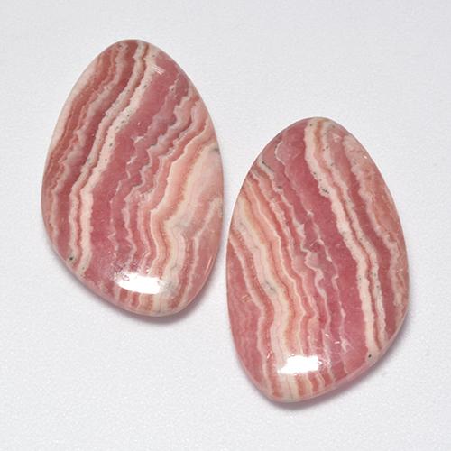 Achetez naturel 29,61ct multicolore rhodochrosite gems, forme fantaisie, en provenance afrique du sud chez gemselect. en stock, livraison internationale!