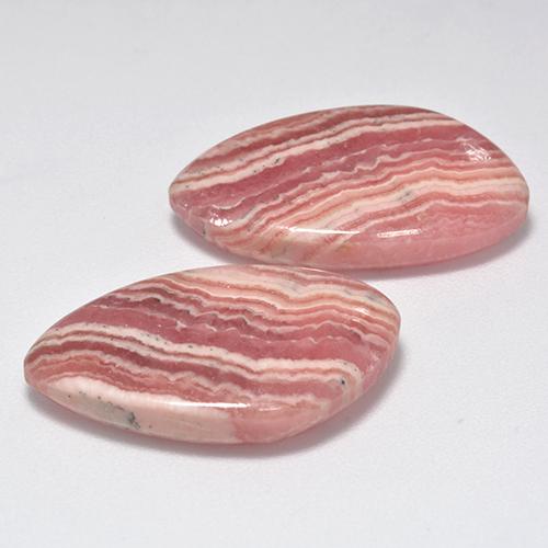 Achetez naturel 29,61ct multicolore rhodochrosite gems, forme fantaisie, en provenance afrique du sud chez gemselect. en stock, livraison internationale!