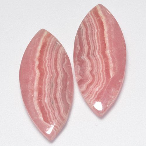 Achetez naturel 17.04ct Multicolore Rhodochrosite gems, Marquise, En provenance Afrique du Sud chez GemSelect. En stock, livraison internationale!