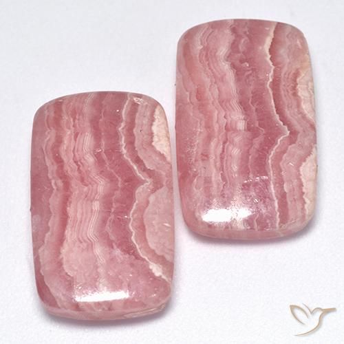 Shop natural 32.67ct Multicolore Rhodochrosite gems, Coussin, from Afrique du Sud at GemSelect. In stock, global shipping!