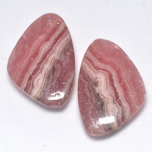 Achetez naturel 13,65ct multicolore rhodochrosite gems, forme fantaisie, en provenance afrique du sud chez gemselect. en stock, livraison internationale!