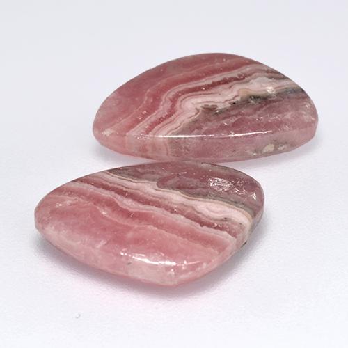 Achetez naturel 13,65ct multicolore rhodochrosite gems, forme fantaisie, en provenance afrique du sud chez gemselect. en stock, livraison internationale!