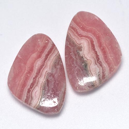 Achetez naturel 13,65ct multicolore rhodochrosite gems, forme fantaisie, en provenance afrique du sud chez gemselect. en stock, livraison internationale!
