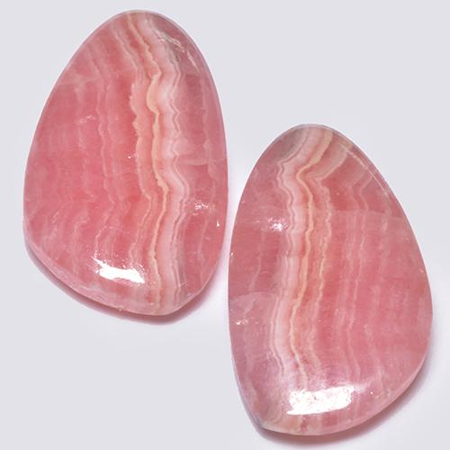 Achetez naturel 13,01ct multicolore rhodochrosite gems, forme fantaisie, en provenance afrique du sud chez gemselect. en stock, livraison internationale!